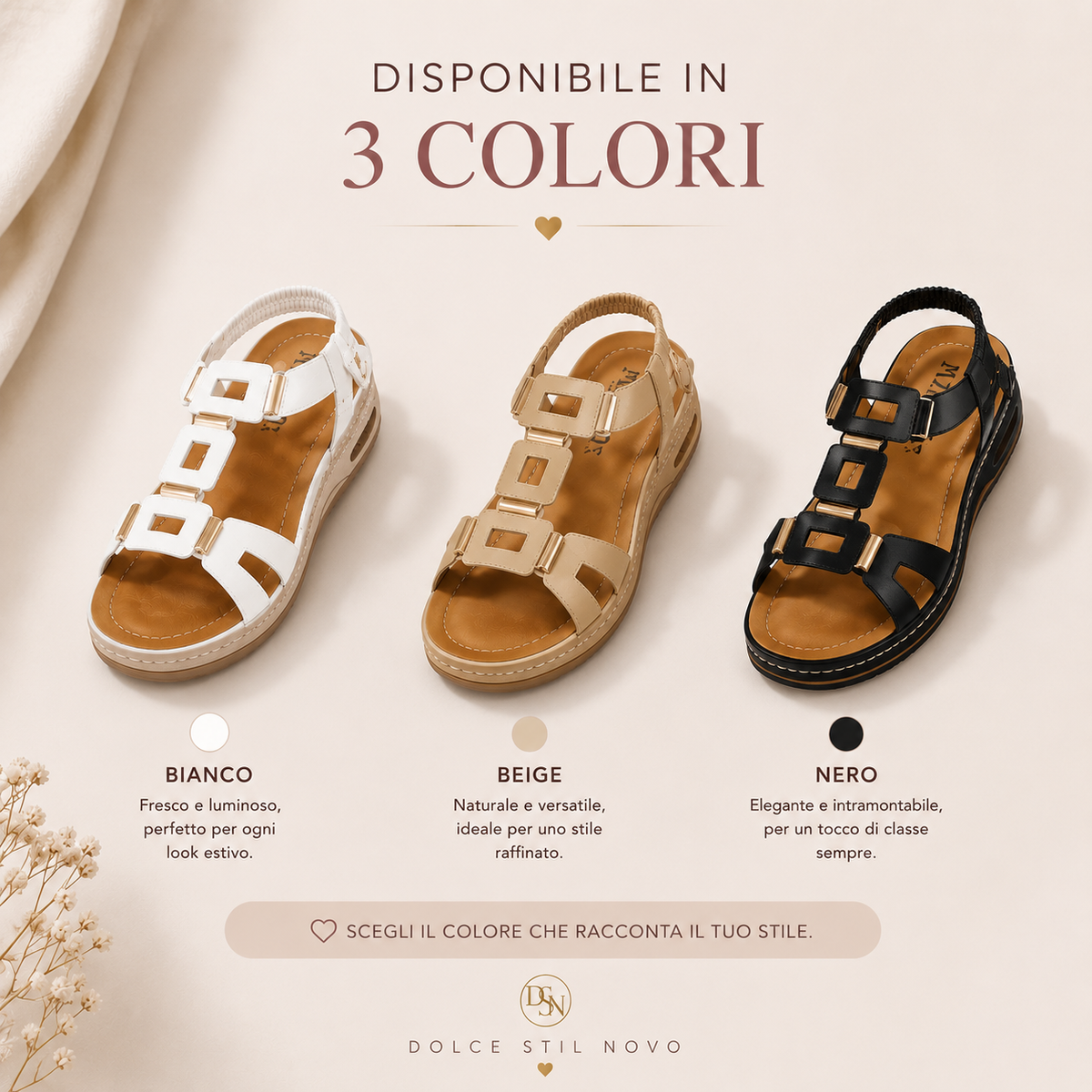 Aurora – Sandalo Comfort Donna