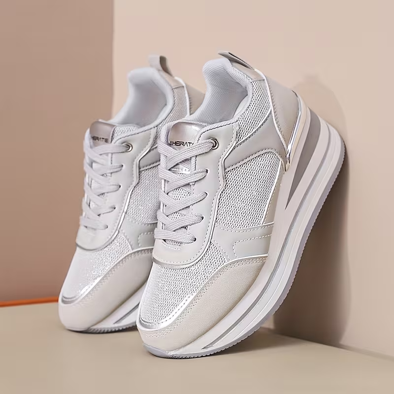Sneakers platform donna stile casual chic