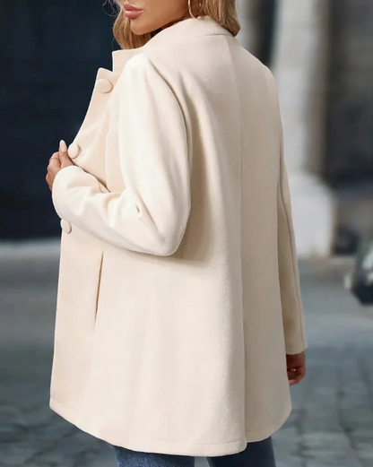 Lucrezia | Elegante cappotto collo alla coreana