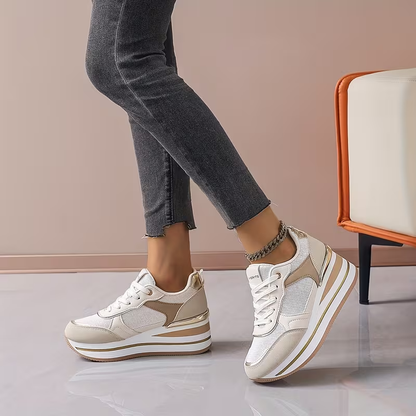 Sneakers platform donna stile casual chic