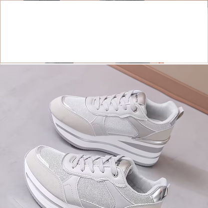 Sneakers platform donna stile casual chic