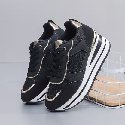 Sneakers platform donna stile casual chic